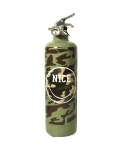 Fire extinguisher design Smiley Nice Military khaki