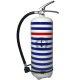 Fire extinguisher 6 kg dry chemical powder design Marine National
