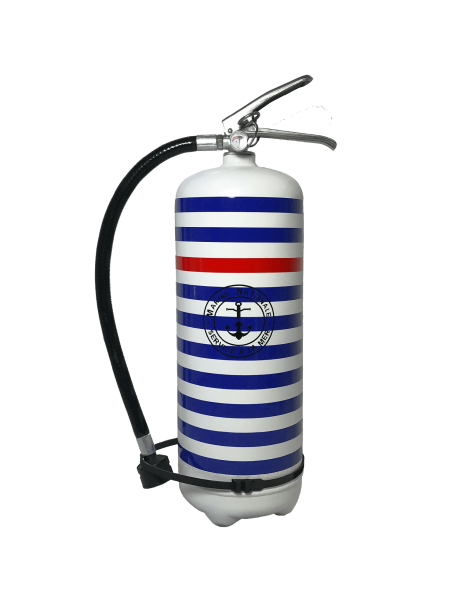 Fire extinguisher 6 kg dry chemical powder design Marine National