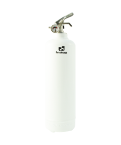 Estintore design bianco