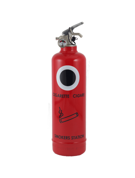 Cendrier design Classic rouge noir blanc