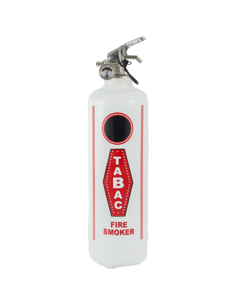Cendrier design Tabac Carotte blanc