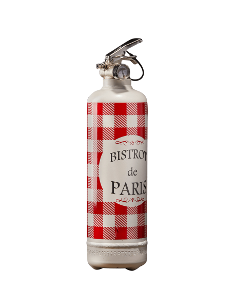 Fire extinguisher design Bistrot de Paris