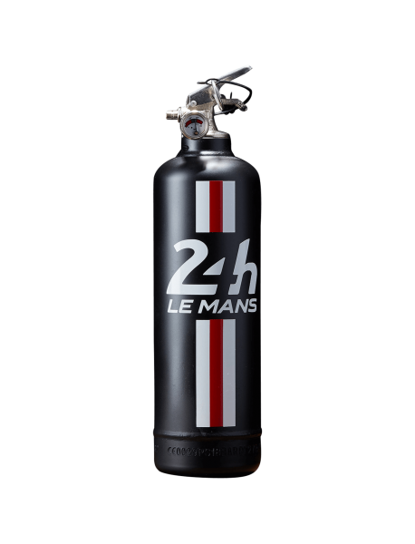 Extincteur design 24H Le Mans Bandeau noir
