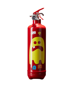 Fire extinguisher design AKLH Ghost red