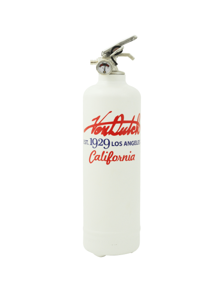 Fire extinguisher design 1929 Los Angeles white