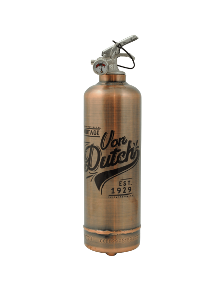 Estintore design Von Dutch Est 1929 copper