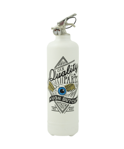 Fire extinguisher design Von Dutch Fly Eye white
