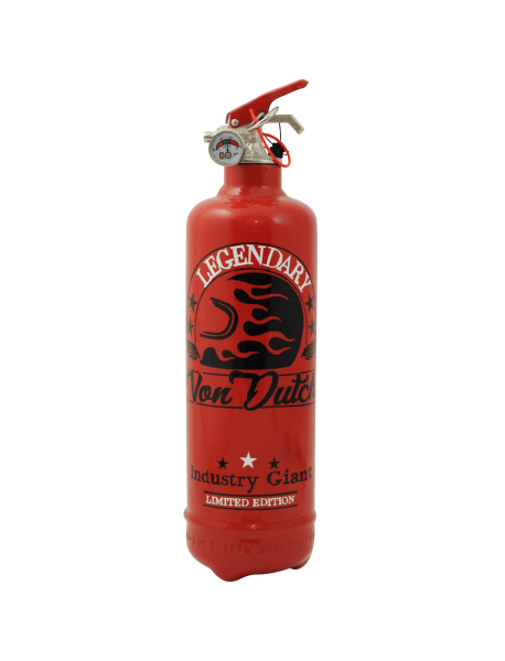 Fire extinguisher design Von Dutch Industry red