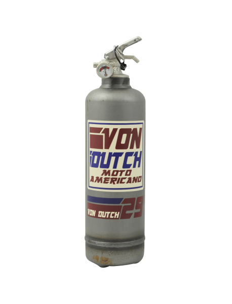 Fire extinguisher vintage Von Dutch Moto Americano
