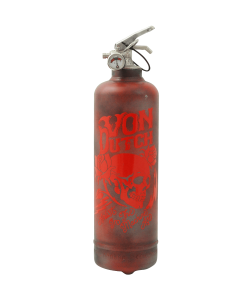 Fire extinguisher vintage Von Dutch Skull Artist