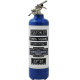 Estintore di design MTA Address blu