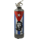 Designer fire extinguisher Che Guevara Flag vintage