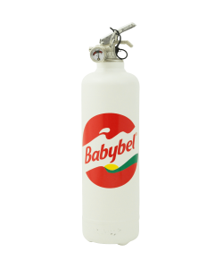 Designer fire extinguisher kitchen Babybel Classic white