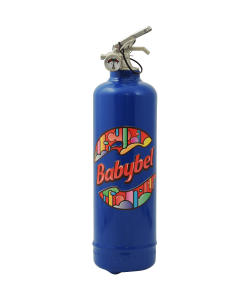 Extincteur cuisine Babybel Logo Motifs bleu