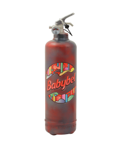 Designer fire extinguisher kitchen Babybel Logo Motifs vintage