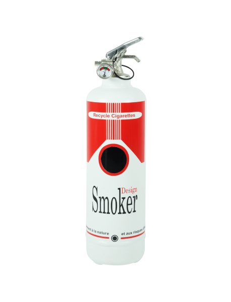 Cendrier design Smoker red