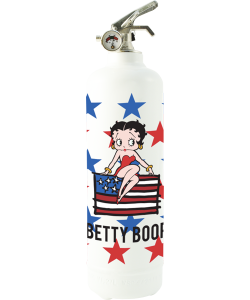 BETTY BOOP USA 2 BLANC