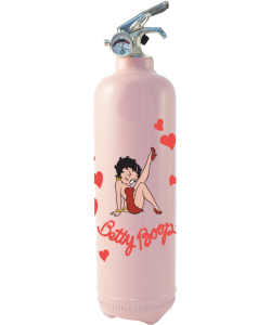 BETTY BOOP COEUR ROSE