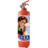 PEZ COLOR 9 ROUGE