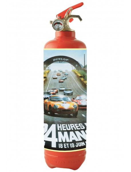 24H  du Mans Poster 4 Rouge