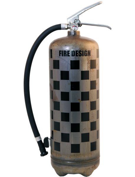 Fire extinguisher design LOFT Rallye raw