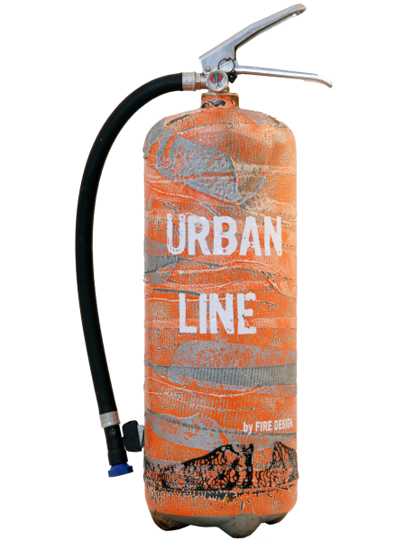 Fire extinguisher design LOFT Urban Line orange Limited Edition
