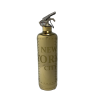 Extincteur design city ny or noir