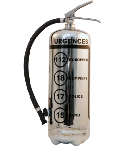 Fire extinguisher design LOFT emergency FR Chrome