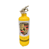Extincteur design ABART PORSHE JAUNE
