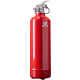Fire extinguisher design red