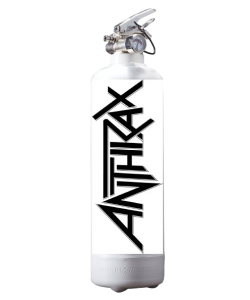 ANTHRAX LOGO BLANC