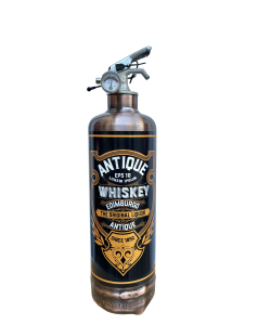 Extincteur Design Whiskey Antique