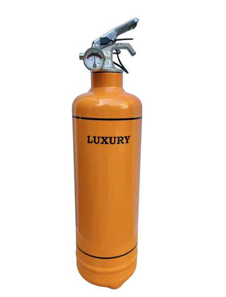 Extincteur Design Luxury ORANGE