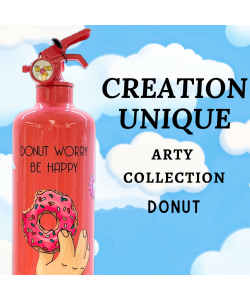 EXTINCTEUR MODELE UNIQUE - Art collection DONUT