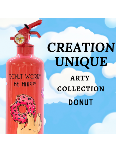 EXTINCTEUR MODELE UNIQUE - Art collection DONUT