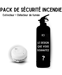 Pack Extincteur + Détecteur de fumée