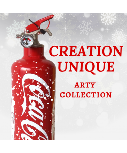 EXTINCTEUR MODELE UNIQUE - ARTY COLLECTION CocaCola