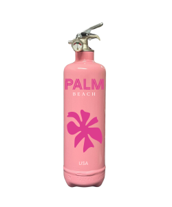 Extincteur design Palm Beach Bleu Jaune ou Rose
