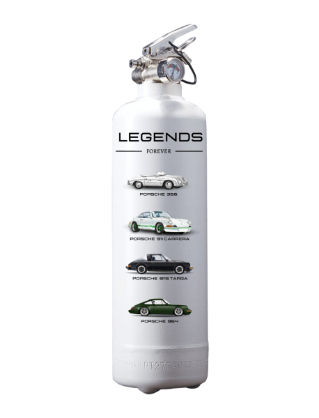 Extincteur PORSCHE LEGENDS 2 Blanc