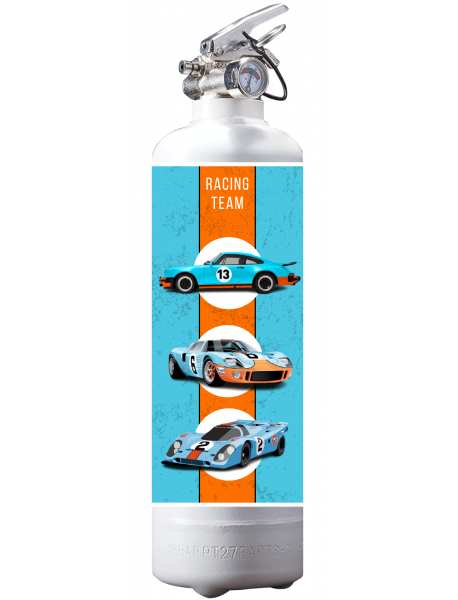 Racing Gulf Orange - Extincteur Design