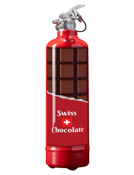 Extincteur Chocolat Suisse Rouge
