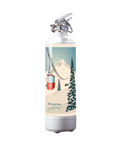 Extincteur Design Snow and Sun Blanc