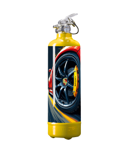 Extincteur Roue Sport jaune