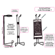 Extincteur déco AKLH Héro duo noir
