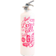 Extincteur design AKLH Love is All blanc