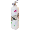 Estintore design Parischeri Angello bianco