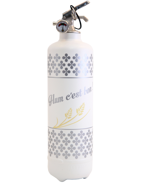 Fire extinguisher design HUM white