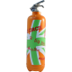 Fire extinguisher design Oxford Circus orange
