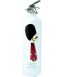 Fire extinguisher design TC Mister London white